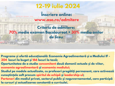Program de studii universitare de licență IF